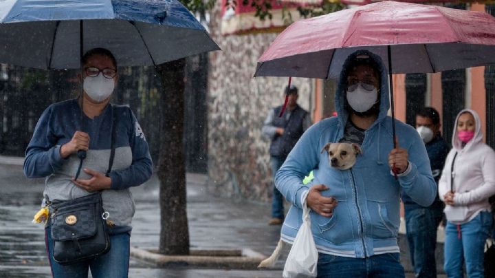 ALERTA Naranja por lluvia en 7 alcaldías de CDMX (18 de octubre)