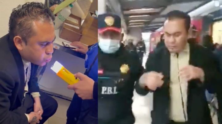 VIDEO "Tírenme paro para que no me corran": Conductor borracho del Metro CDMX