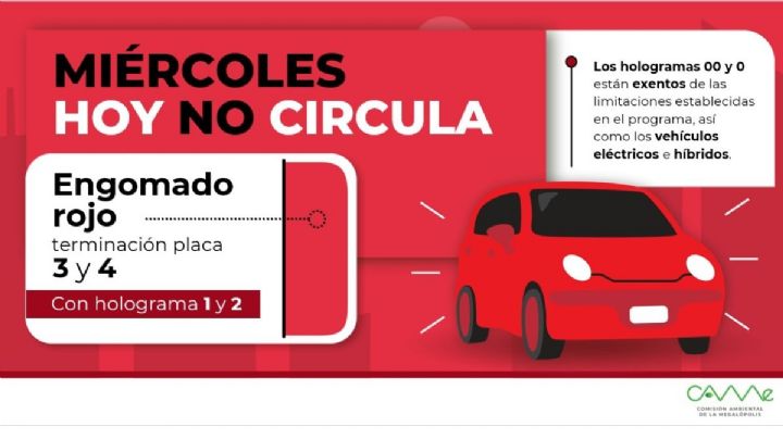 Mira estas placas prohibidas para evitar las grúas con este Hoy No Circula