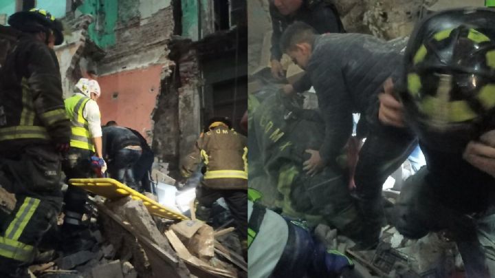 Por estructura colapsada hay un herido en CDMX