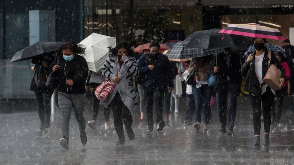 ¡Lloverá toda la noche! ALERTA por lluvia en 7 alcaldías de CDMX. Foto: El Financiero