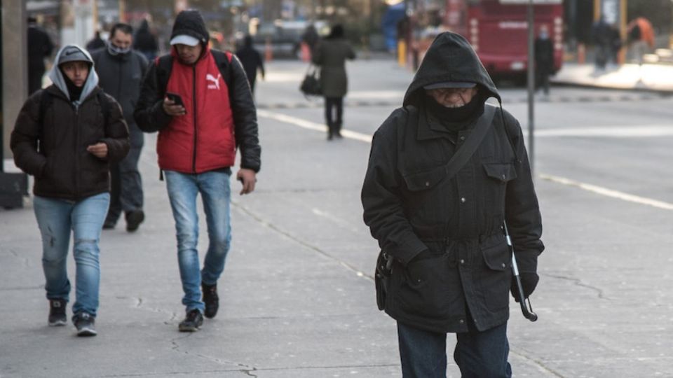 El frío llega a estas temperaturas en la madrugada