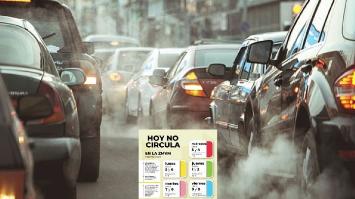 Estas placas son las que no circulan este martes 13