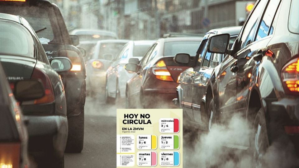 Estas placas son las que no circulan este martes 13