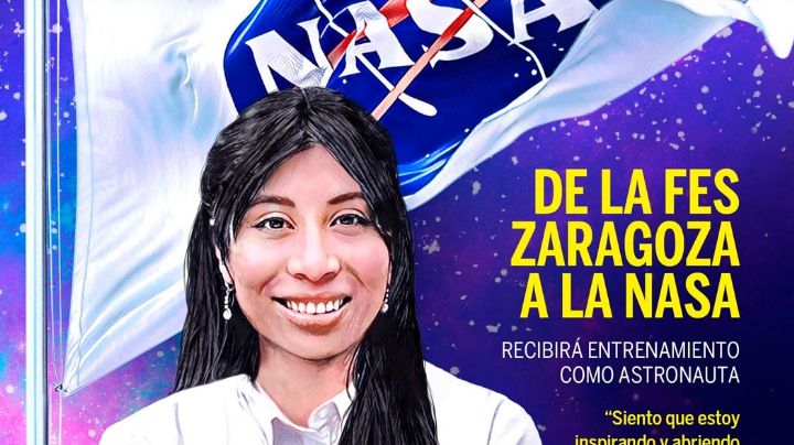 Ella es Zitlally Balbuena, estudiante de la FES Zaragoza que irá a la NASA