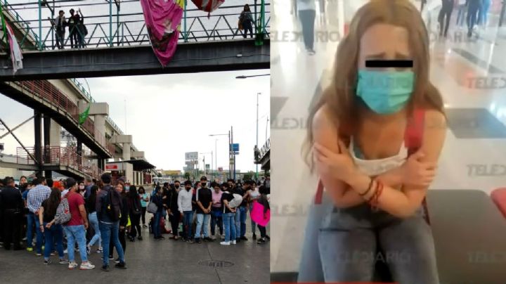 Bloquean Vía López Portillo por desaparición de estudiante Carla Casasola en Ecatepec