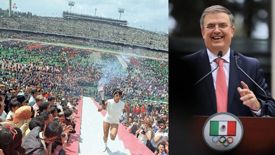 Marcelo Ebrard quiere que Juegos Olímpicos regresen a México en 2036. Foto: Especial