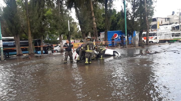 Iztapalapa: hay mega fuga de agua