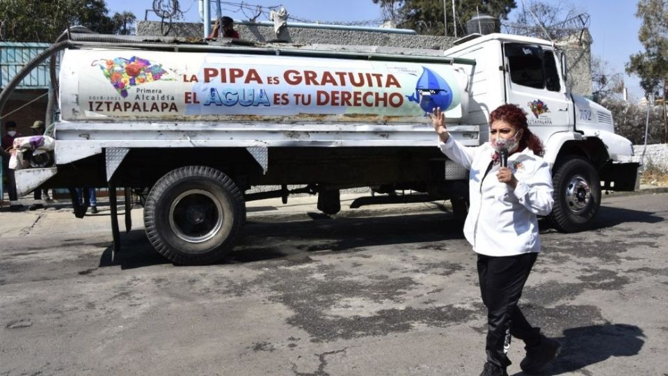 Cómo pedir una Pipa de Agua GRATIS en Iztapalapa. Foto: Especial