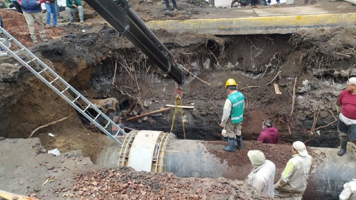 Tras mega fuga regresa el agua en estas 32 colonias de Iztapalapa