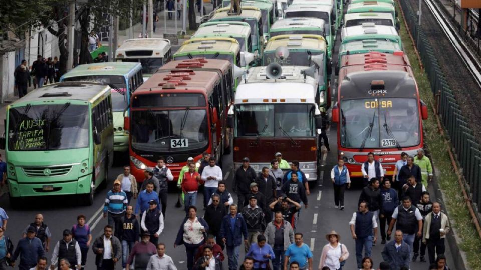 Anuncian aumento de un peso en el Transporte Público en CDMX. Foto: Especial