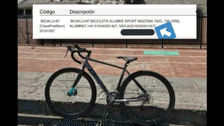 Ten cuidado, así roban las bicicletas en CDMX