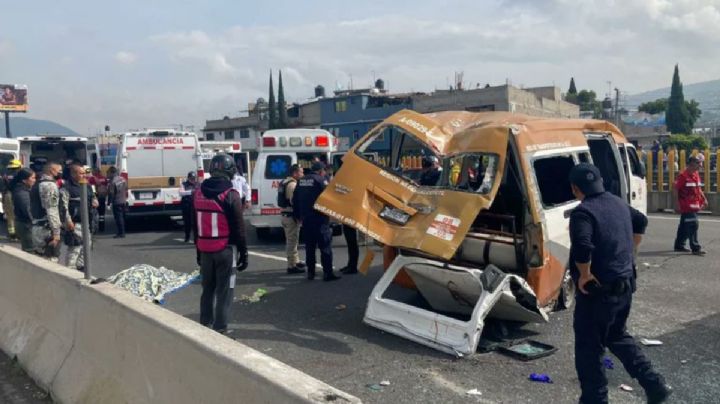 VIDEO ¿Cómo ocurrió el accidente en la México-Puebla que dejó un muerto?