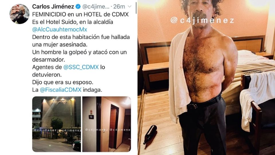 Fue en un hotel donde encontraron el cuerpo de la mujer, que tenía golpes de un desarmador