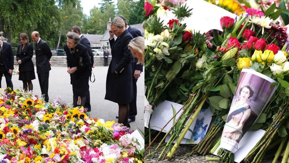 El funeral de la reina Isabel II será el 19 de Septiembre, la familia real visitó las ofrendas de los ciudadanos