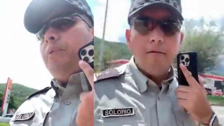 VIDEO Agente de la Guardia Nacional prohibe grabar accidentes en carretera