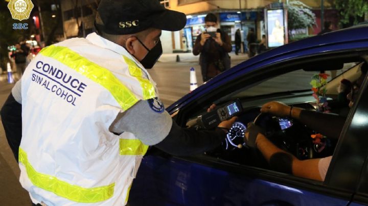 ¡Ya bájale! Inicia Alcoholímetro durante Fiestas Patrias en la CDMX