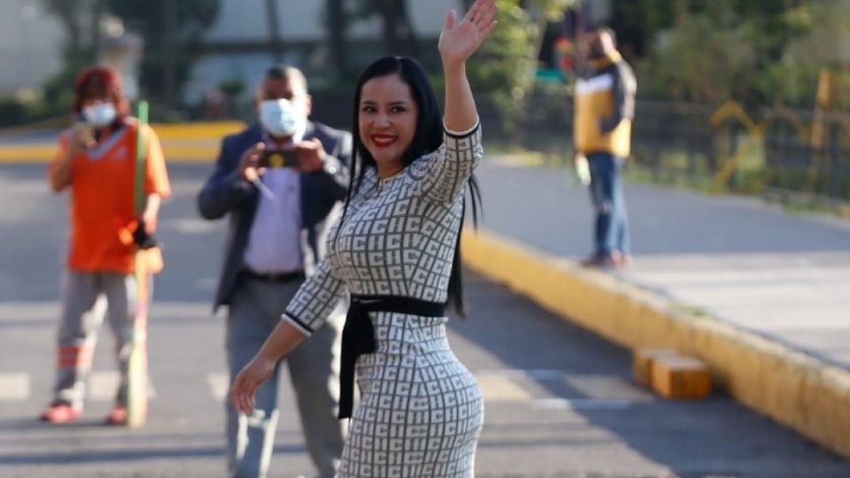 Sandra Cuevas seguirá en la Cuauhtémoc gracias a la Suprema Corte. Foto: Milenio