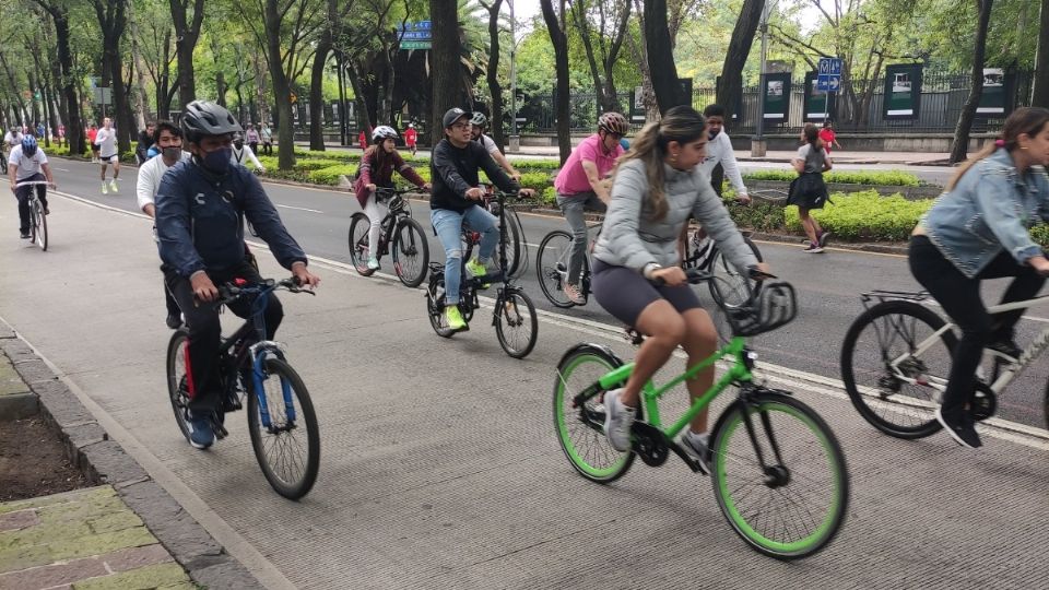 Paseo Dominical CDMX extiende su RUTA este domingo 4 de septiembre. Foto: @MiBiciCDMX