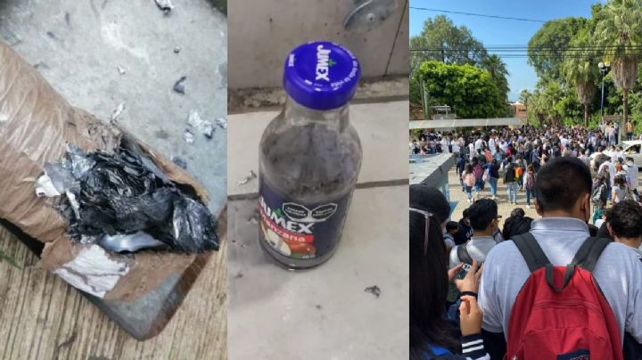 Explotan 2 bombas caseras Molotov en la Universidad de Morelos