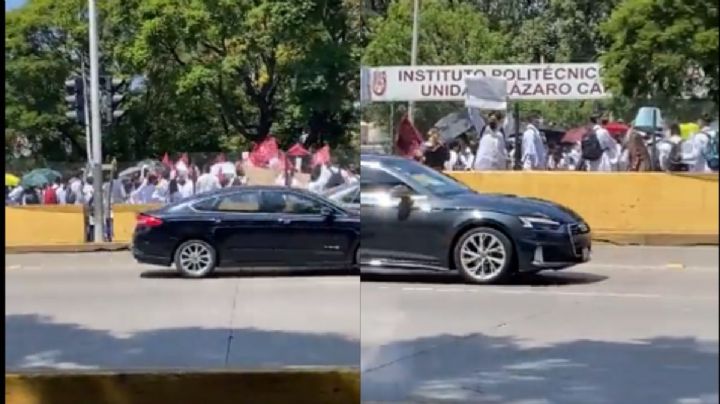 Por esta razón los alumnos del IPN bloquearon Circuito Interior