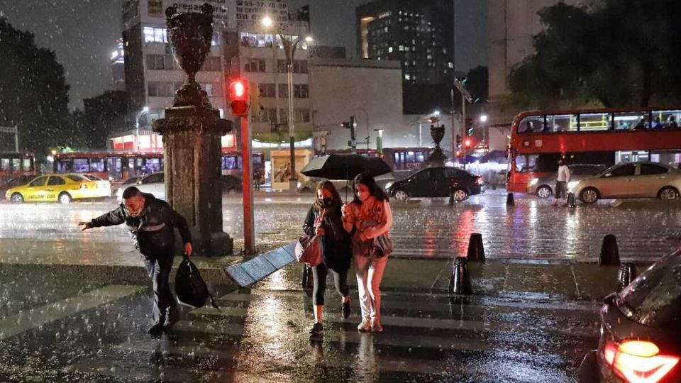 Activan ALERTA por lluvia en 9 alcaldías de CDMX (7 de septiembre). Foto: El Universal