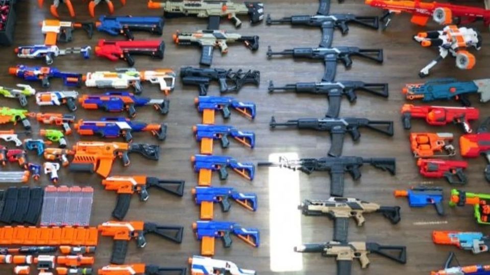 Prohíben venta de armas de juguete en Naucalpan