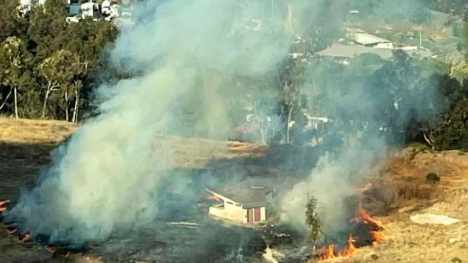 Así se vivió incendio en Santa Fe, CDMX