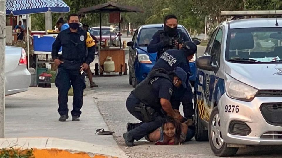 Victoria Salazar, migrante salvadoreña, quien era refugiada, fue asesinada por cuatro policías de Tulum, una mujer y tres hombres. A dos años de su feminicidio no hay justicia

