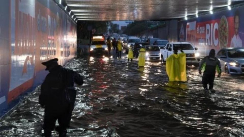 Lluvias inundan casas en alcaldía Álvaro Obregón