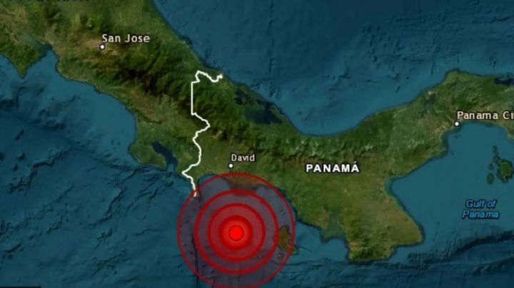 Panamá se cimbra, sismo de 6.8 quedó captado en video