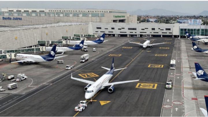 Por este “error” casi chocan dos aviones en el AICM, ¿qué paso?